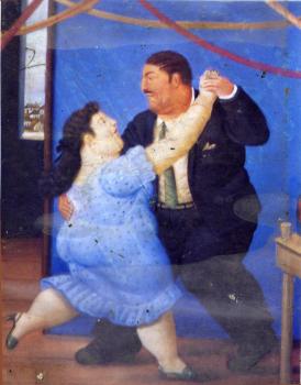 Fernando Botero : Dancers III